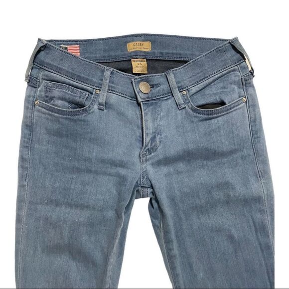 True Religion Casey Low Rise Skinny Ombre Jeans Size 25 - Picture 4 of 11